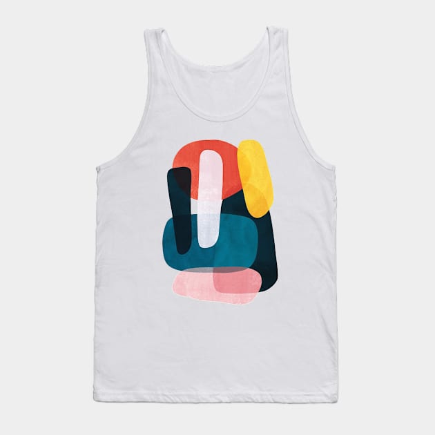 Color Shapes Tank Top by cwtu26